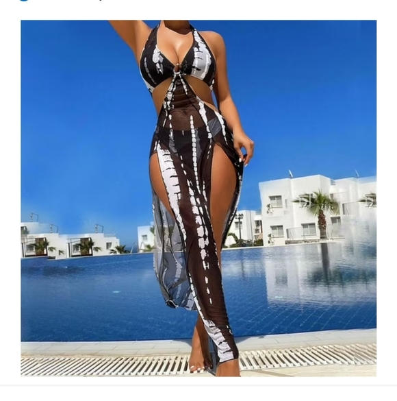 SHEIN Other - ✨ 4/$15 NWT Shein Three Piece Swimsuit Set
